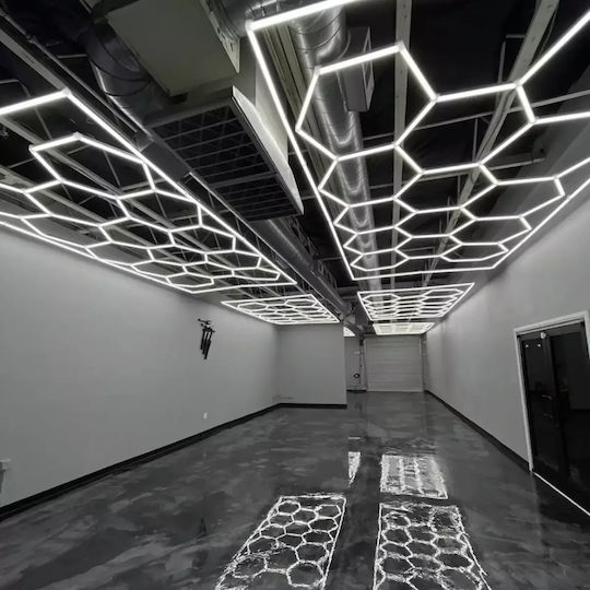LED Комерсиално Линейно Осветление Светило Таван Неутрално бяло 45.5см.
