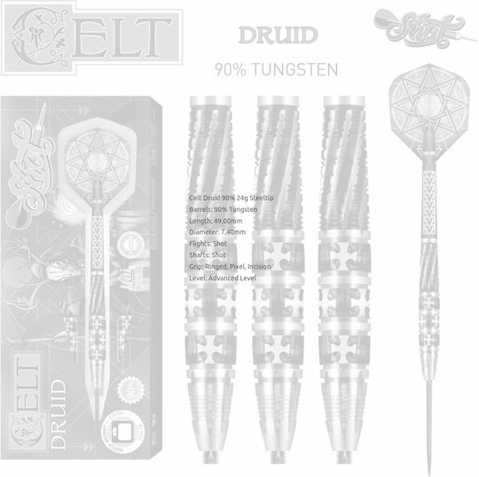 Celt Druid 90% 24g Steeltip