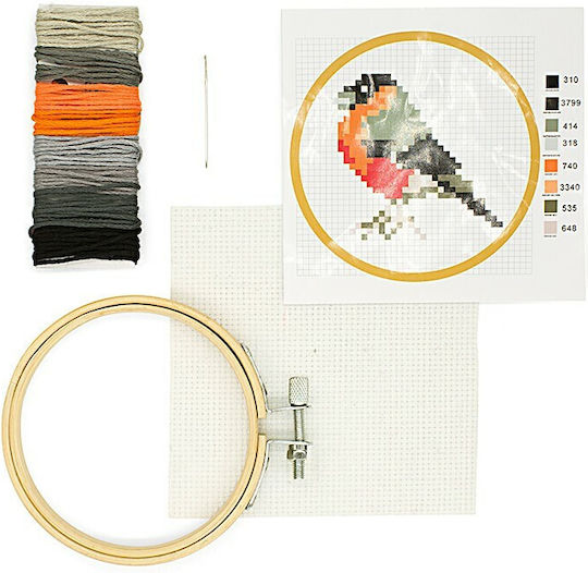 Σετ Υλικα Βελονακι Mini Crossstitch Embroidery Kit