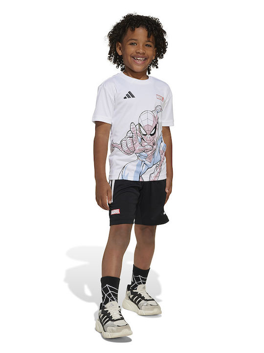 adidas Kids Set with Shorts White 2 Pieces