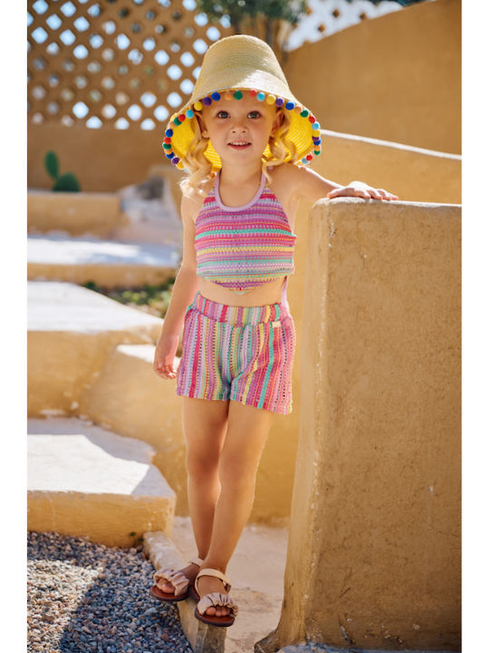 Kinder-Set mit Shorts Sommer 2Stück Lilac
