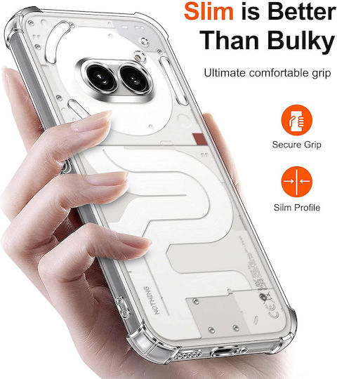 Techsuit Back Cover Silicon Transparent (Nothing Phone (3a))