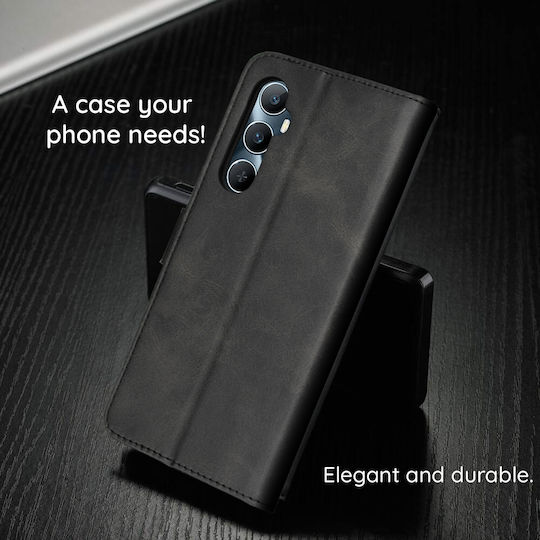 Techsuit Book Silicone Black (Honor 400 Lite)