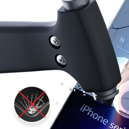 3MK Гъвкаво Керамично Full Glue Антибактериално Закалено Стъкло (Apple iPhone 16)