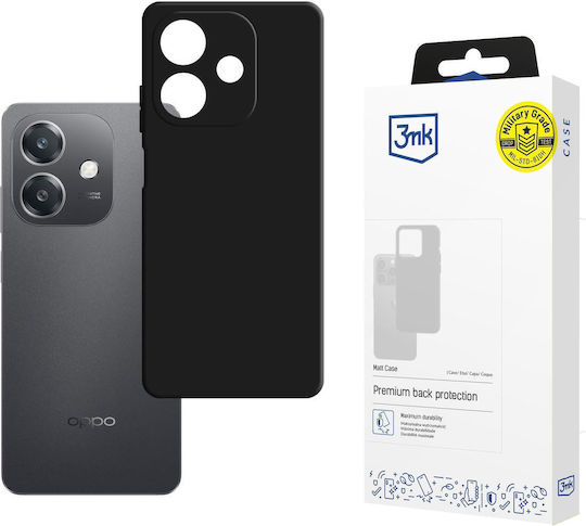3MK Matte Tempered Glass Black (Galaxy A40 )
