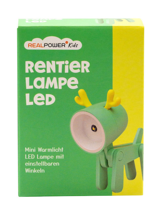 RealPower Dekorative Lampe Grün
