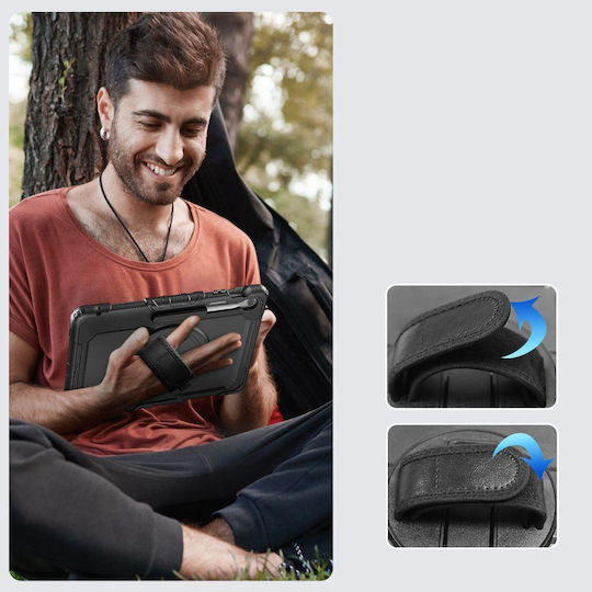Tech-Protect Solid Флип капак Черен (Galaxy Tab S10 FE+ X620 / X626B)