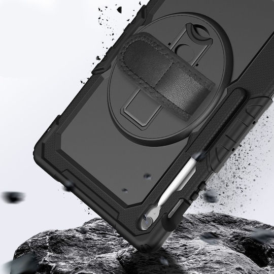 Tech-Protect Solid Флип капак Черен (Galaxy Tab S10 FE+ X620 / X626B)