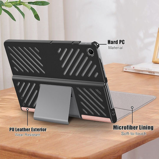 Techsuit Foldpro Flip Cover Πολύχρωμη (Lenovo Tab Plus)