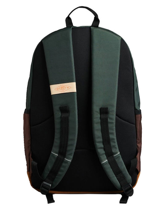 Superdry Vintage Σχολική Τσάντα Πλάτης Πράσινη