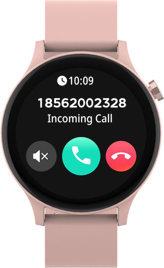 Denver SWC-338 Smartwatch με Παλμογράφο (Ροζ)