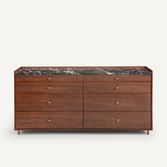 Συρταριέρα Κρεβατοκάμαρας Holz mit 8 Schubladen 160x50x77cm