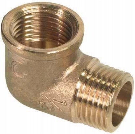 Diamond Γωνιακή σύνδεση σωλήνα Messing 1" Männlich