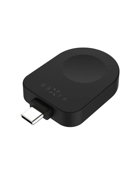 Fixed Φορτιστής για Powerstation Uni, Galaxy Watch Μαύρος