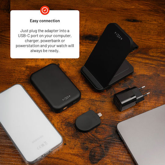 Fixed Wearable Charger Powerstation Uni, Galaxy Watch Blackς