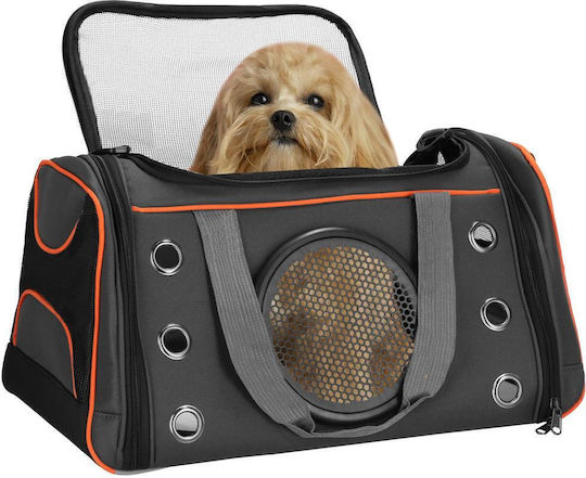 Small-medium Pet Carrier Bag Dog Cat Foldable 24x48x33 Cm Gray