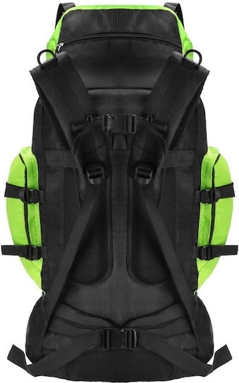 Rucsac Militar Tactic de Drumeție cu Husă de Ploaie 90 Litri 25 Kg 85x38x26 cm Verde Negru