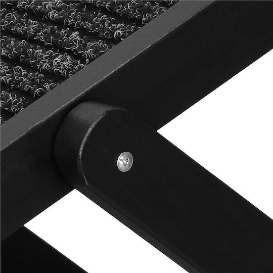Rampă câini pisici 3 niveluri ajustabile 42-59cm antiderapant lungime 103cm negru