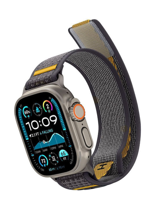 Spigen Athlex Air Armband Stoff Gray (Apple Watch 44/45/46mm/Ultra 49mm)