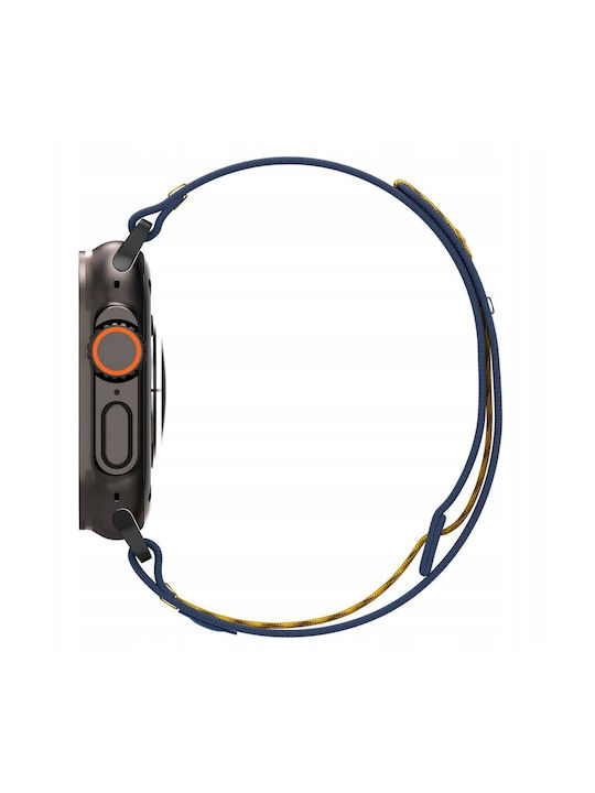 Spigen Athlex Air Tragbare Bänder Stoff Marineblaue (Apple Watch 44 / 45 / 46 / 49 mm)
