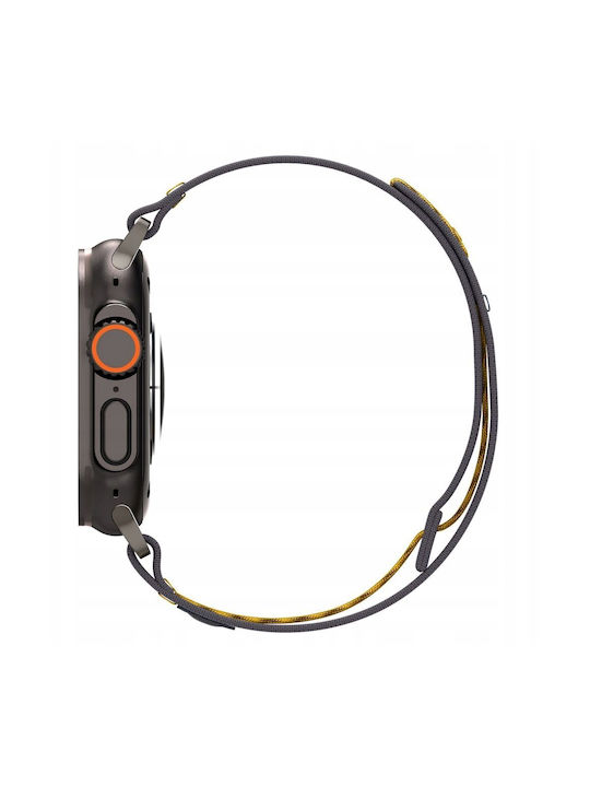 Spigen Athlex Air Armband Stoff Gray (Apple Watch 44/45/46mm/Ultra 49mm)