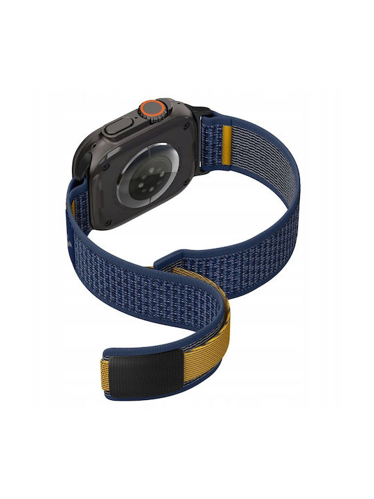 Spigen Athlex Air Tragbare Bänder Stoff Marineblaue (Apple Watch 44 / 45 / 46 / 49 mm)