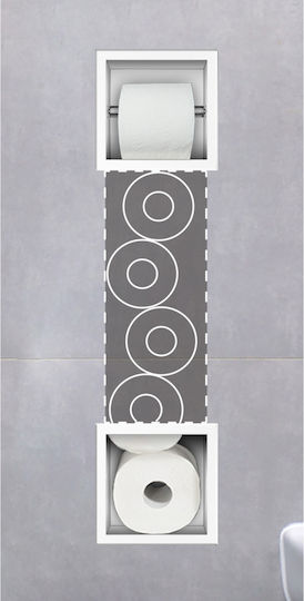 Balneo Holder Manual White