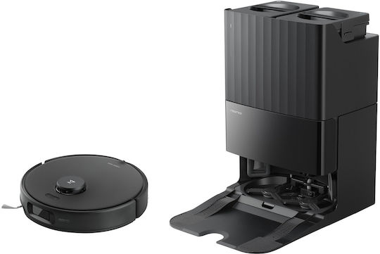 Roborock Qrevo Edge 5V1 Σκούπα Ρομπότ με Χαρτογράφηση Laser & Απορρόφηση 18500Pa Μαύρη