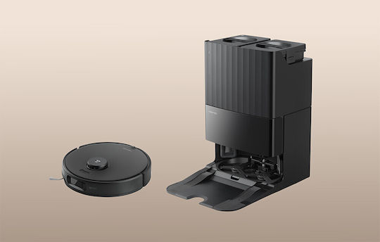 Roborock Qrevo Edge 5V1 Σκούπα Ρομπότ με Χαρτογράφηση Laser & Απορρόφηση 18500Pa Μαύρη