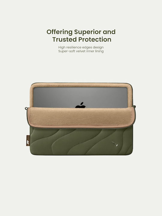 tomtoc Tasche Fall für Laptop 16" in Orange Farbe A27F2T2