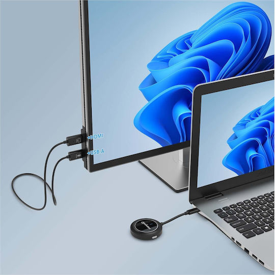 Manhattan HDMI адаптер 1080p безжичен HDMI дисплей комплект за презентации