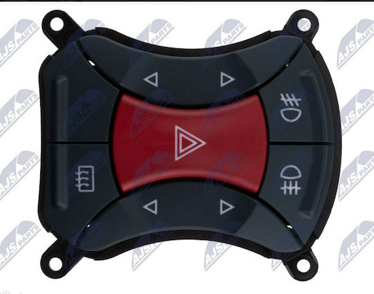 Διακοπτης Φωτων Εκτακτης Αναγκης Fiat Doblo 2000-2010/18 8 Pin