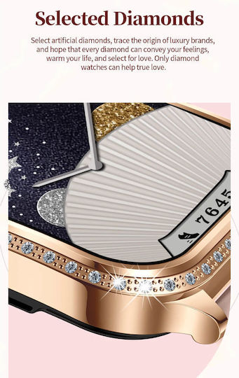 Microwear MK88 Smartwatch με Παλμογράφο (Silver Steel)