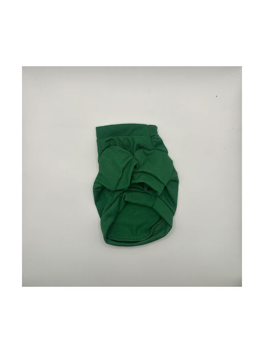 Bonnie XS Cămașă Verde de Crăciun pentru Câini cu Design Moș Crăciun