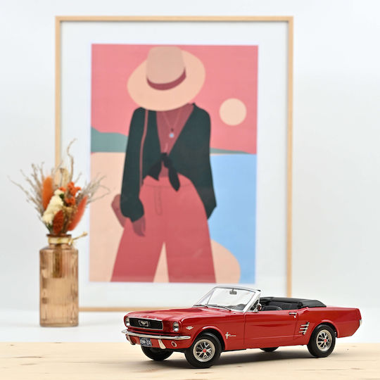Norev Die-cast Car Model 1:18 Scale Ford Mustang Convertible 1966