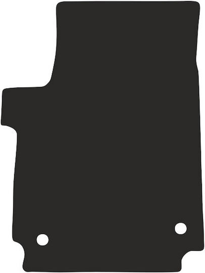 Polyamide Driver Mat for Volkswagen Amarok Pickup 2010 Rubberized Driver Mat