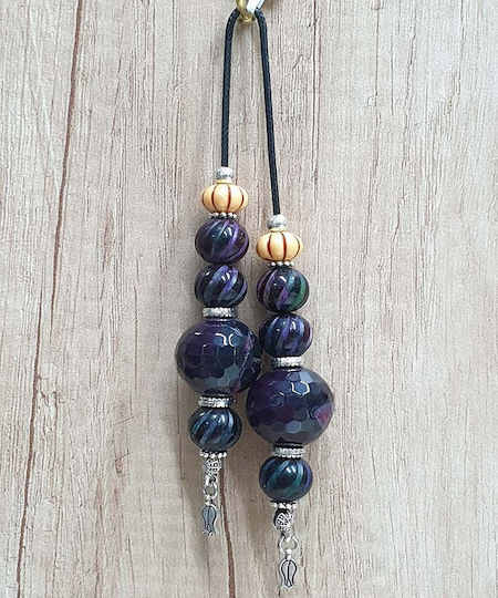 Roloi Komboloi Mastic Begleri Purple 28cm