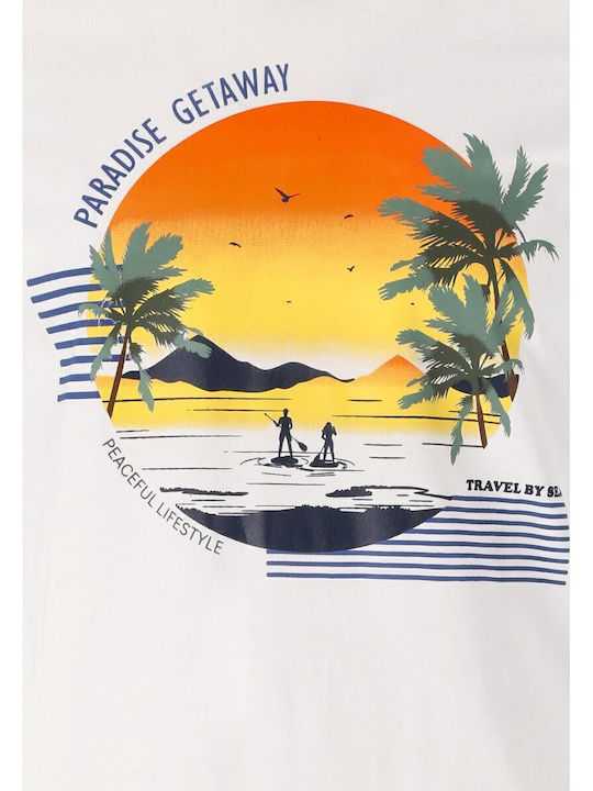 T-shirt Λευκό