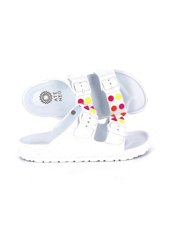 Γυναικεία Σανδάλια White Multicolor