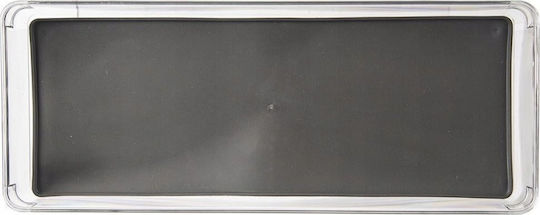 Orion Μεμονωμένη Θήκη Πλαστική 40x16x4.5εκ. Γκρι