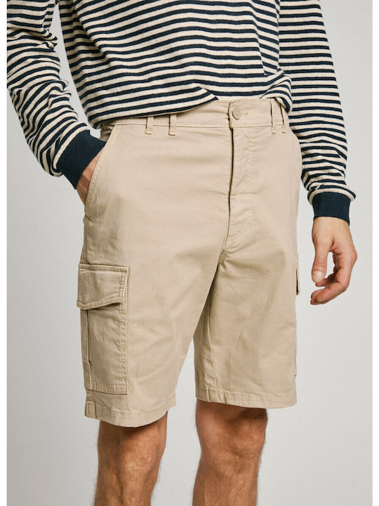 Herrenshorts Cargo Ecru