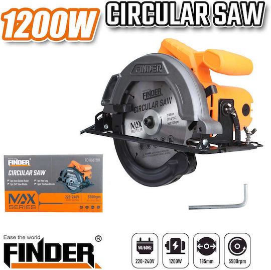 Finder Циркулярна пила 1200W