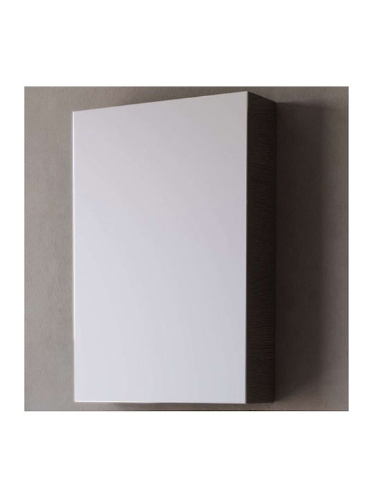 Martin Oglindă de Baie din MDF 45x45cm Gri