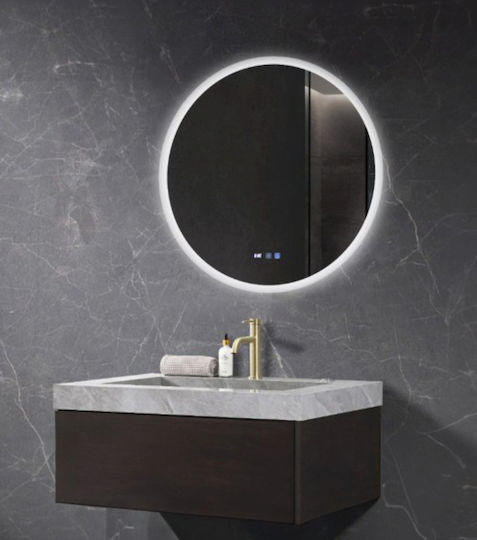 Sparke Urano Round Bathroom Mirror Led 80x80cm