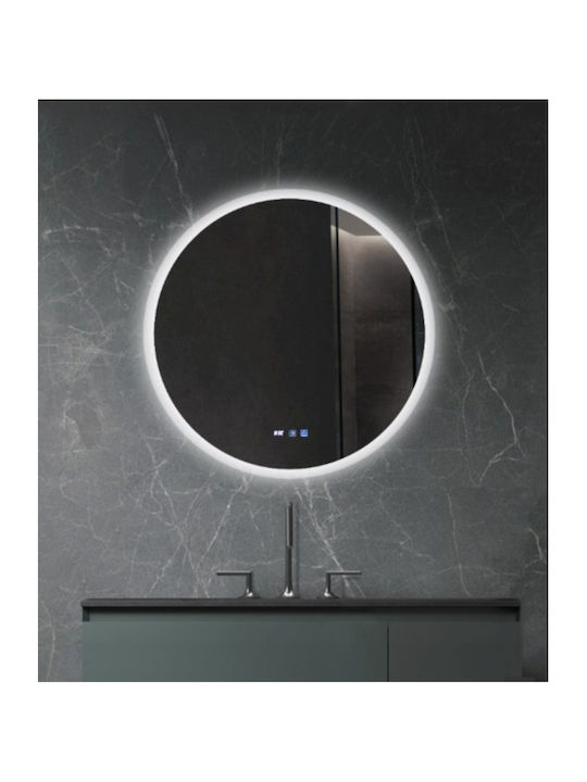 Sparke Urano Στρογγυλός Καθρέπτης Μπάνιου Led 90x90cm