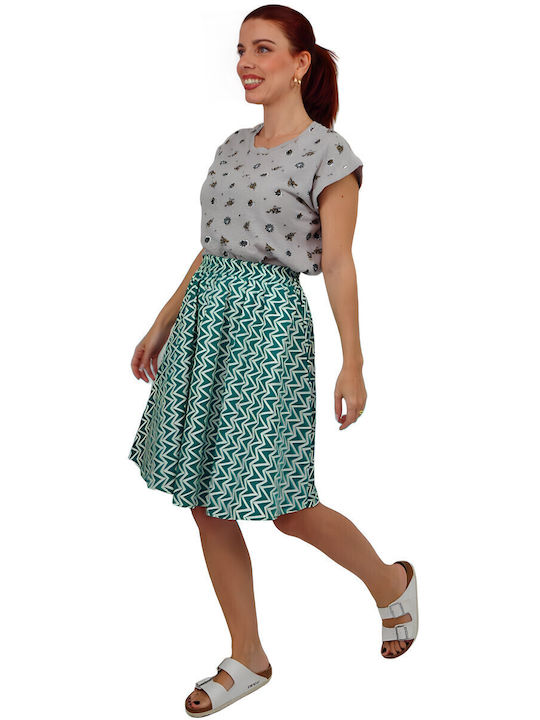 Midi Skirt Green