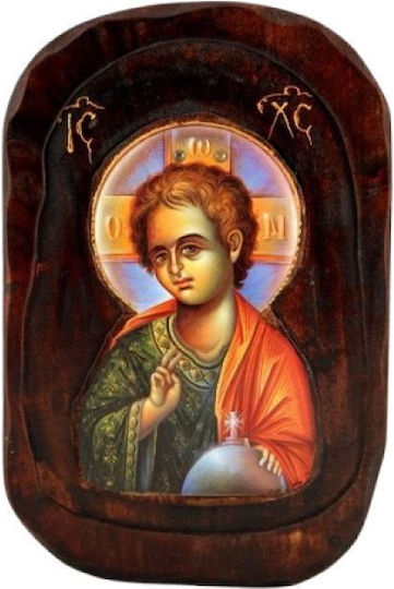 IconsGR Image Jesus Christ Wooden