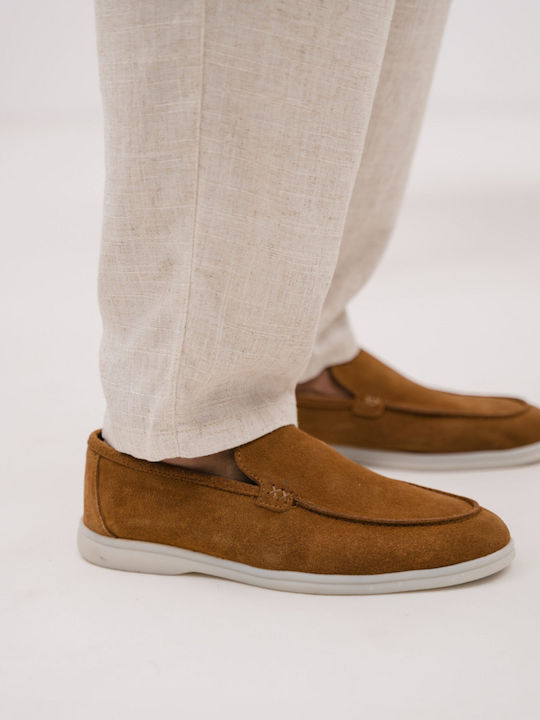 Herren Mokassins in Tabac Braun Farbe