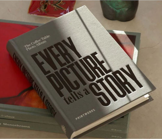 Printworks Album Every Picture Tells A Story für 160 Fotos Gray 11x15cm