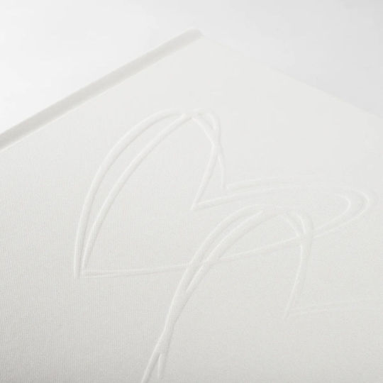 Walther My Heart Weiß 20x20 40 Weiße S.leineneinband Fa243wh